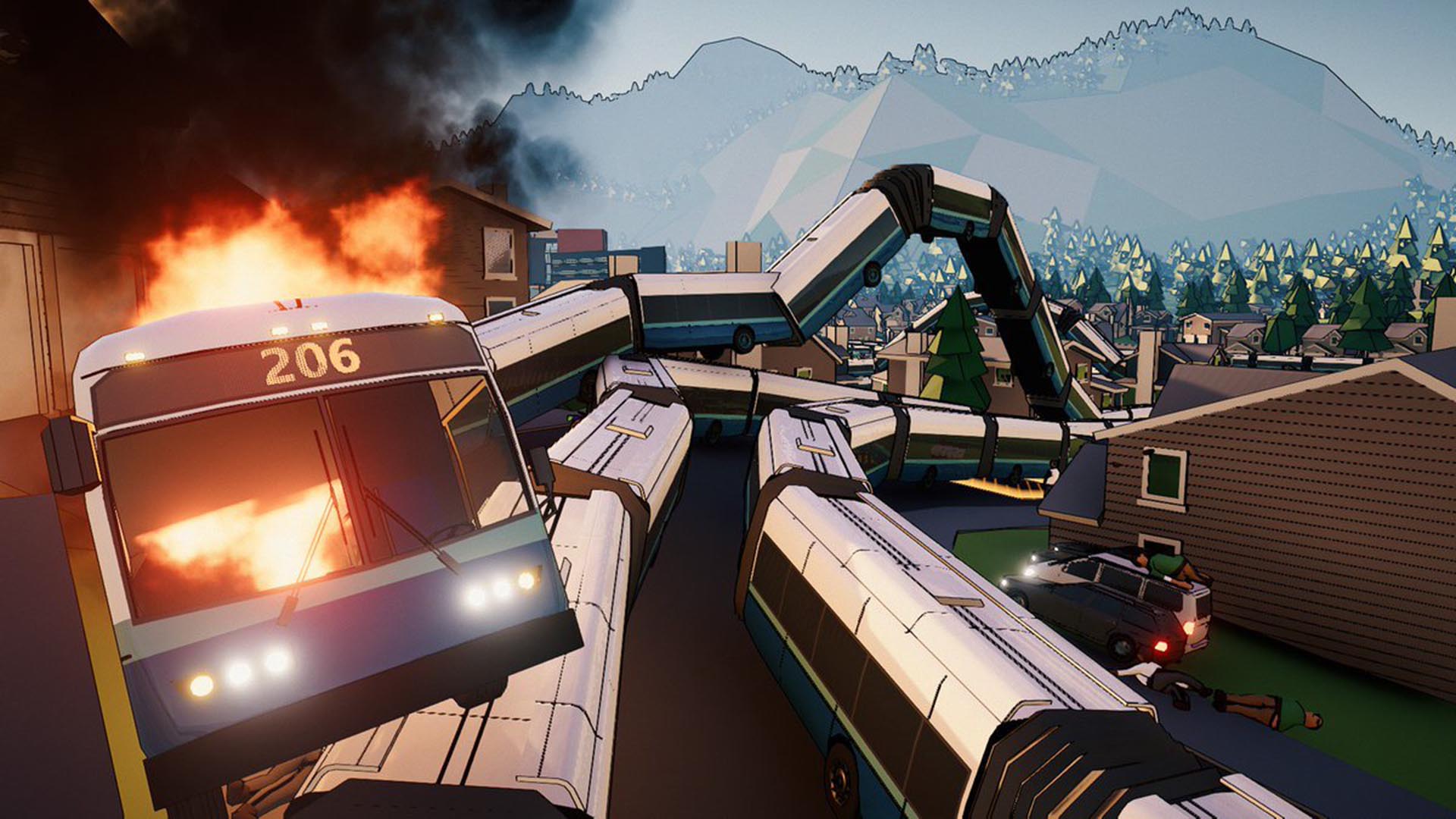 لعبة القطارات Snakeybus قادمة على الـ PlayStation 4 قريباً.