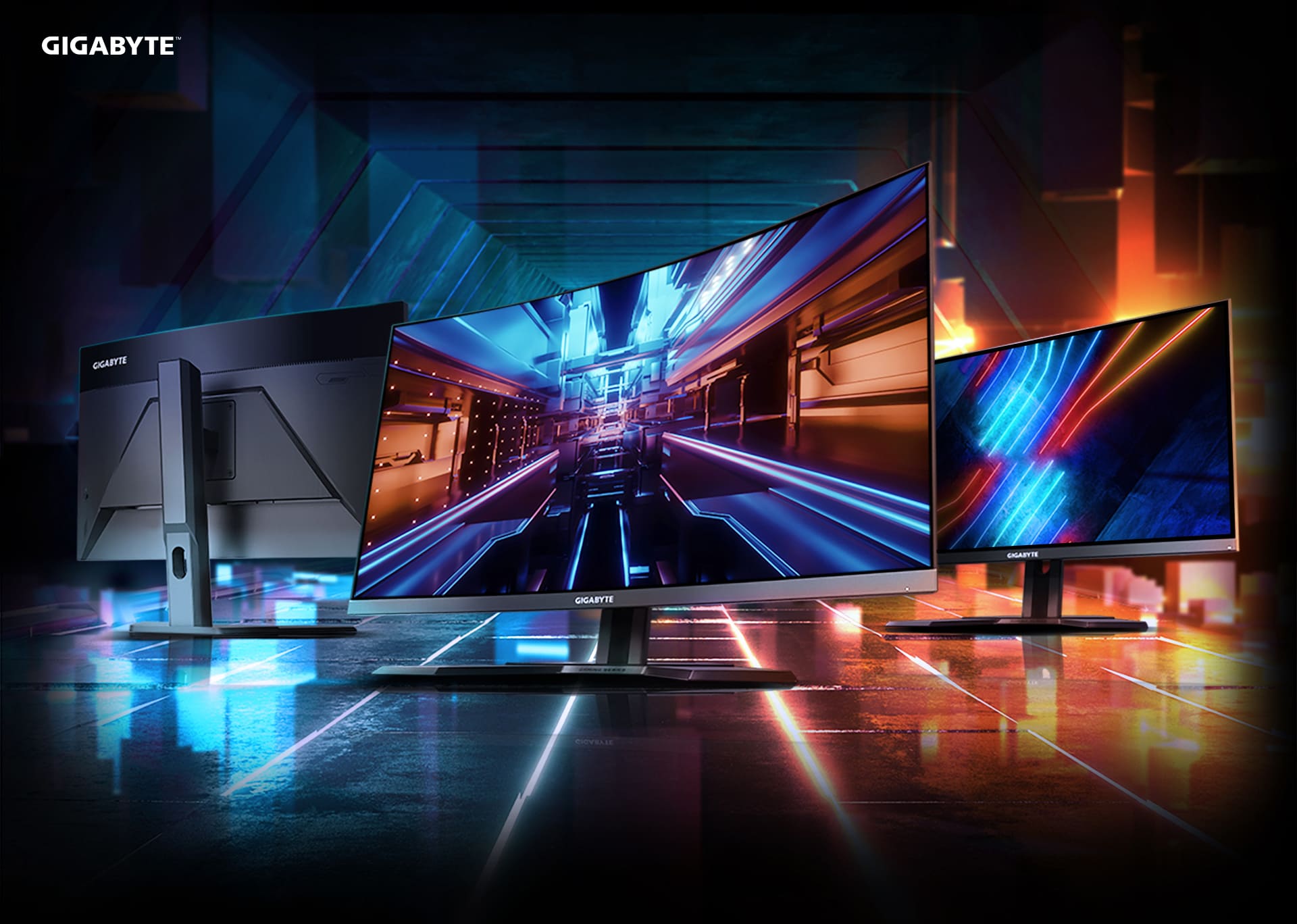 Gigabyte تعلن عن سلسلة شاشات الألعاب الجديدة Gigabyte Gaming Monitor