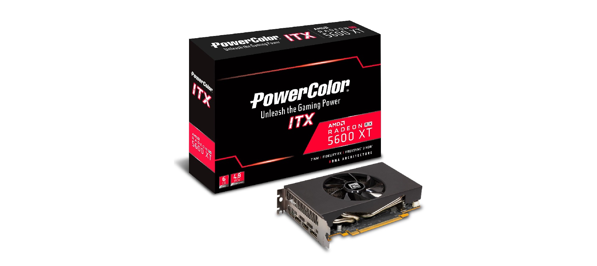 نسخة الـ ITX من بطاقة AMD Radeon RX 5600 XT تصل من PowerColor!