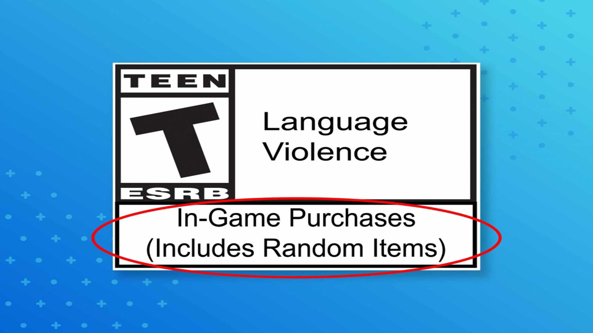 تقييم ESRB أصبح يمتلك لافتة جديدة تحذر من الـ Loot Boxes.