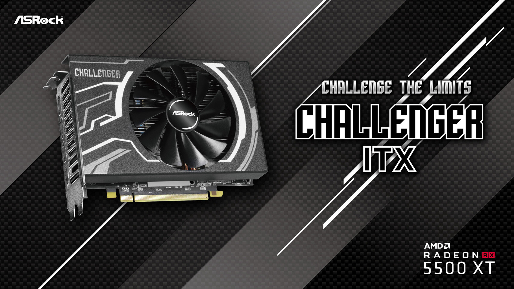 الكشف عن بطاقة AMD RX 5500 XT Challenger ITX من ASRock رسمياً!