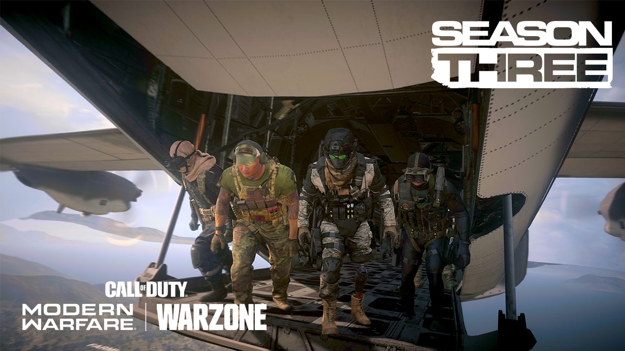 شاهد عرض الموسم الثالث الجديد لـ COD Warzone و COD Modern Warfare!