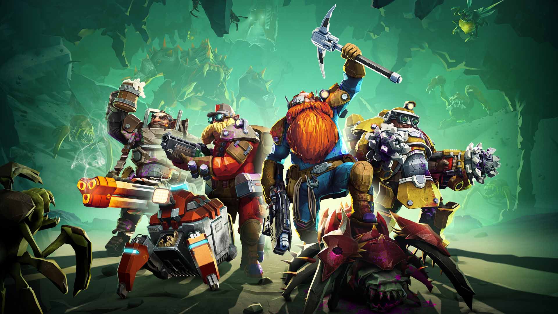 لعبة Deep Rock Galactic تصدر بشكل نهائي في 13 مايو القادم.