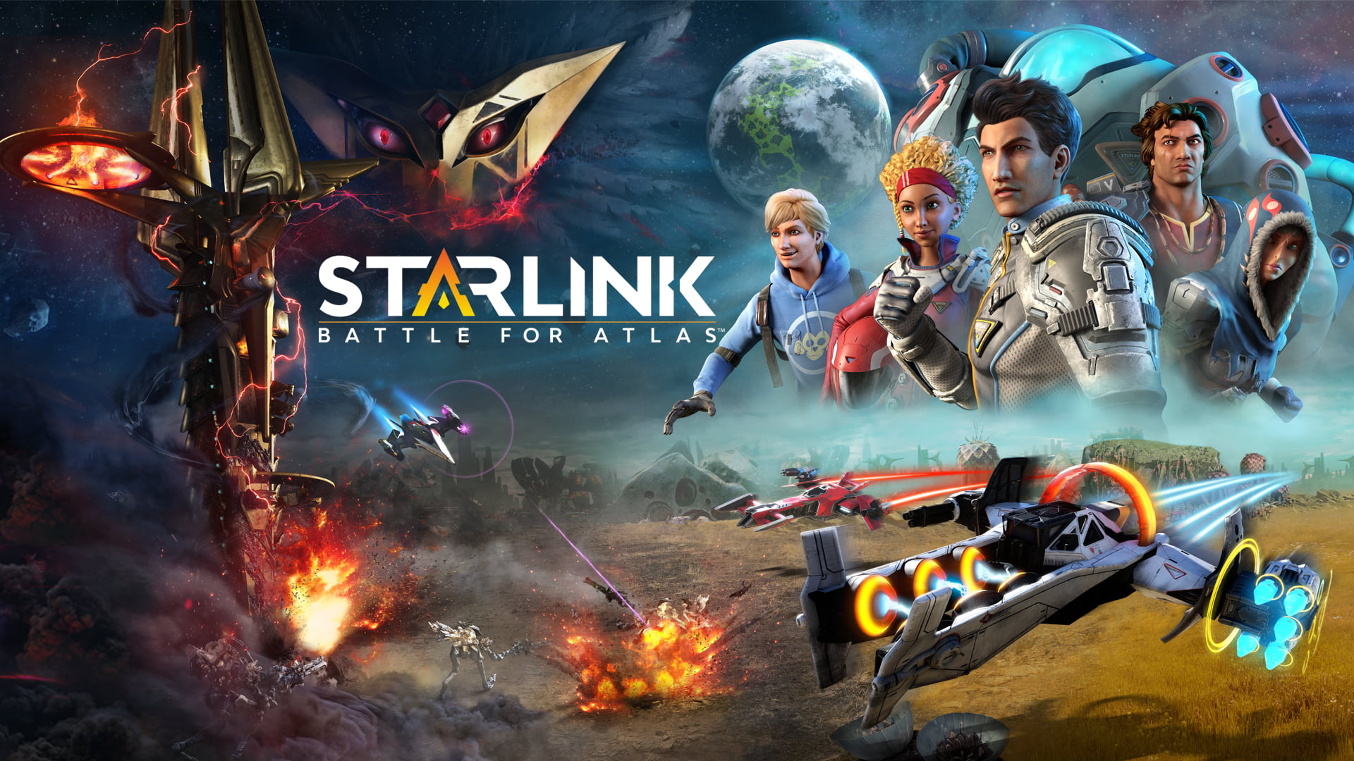 قم بتجربة لعبة Starlink Battle For Atlas الآن مجاناً على Xbox One !!
