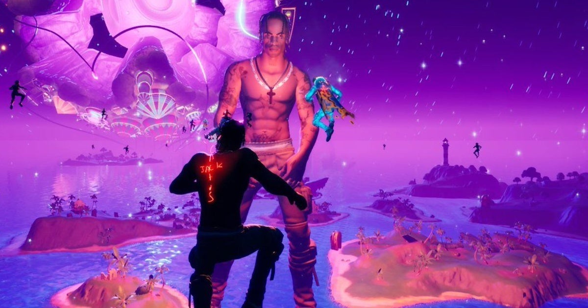 حدث Astronomical و Travis Scott في Fortnite يُحطم عدّاد المشاهدات!!