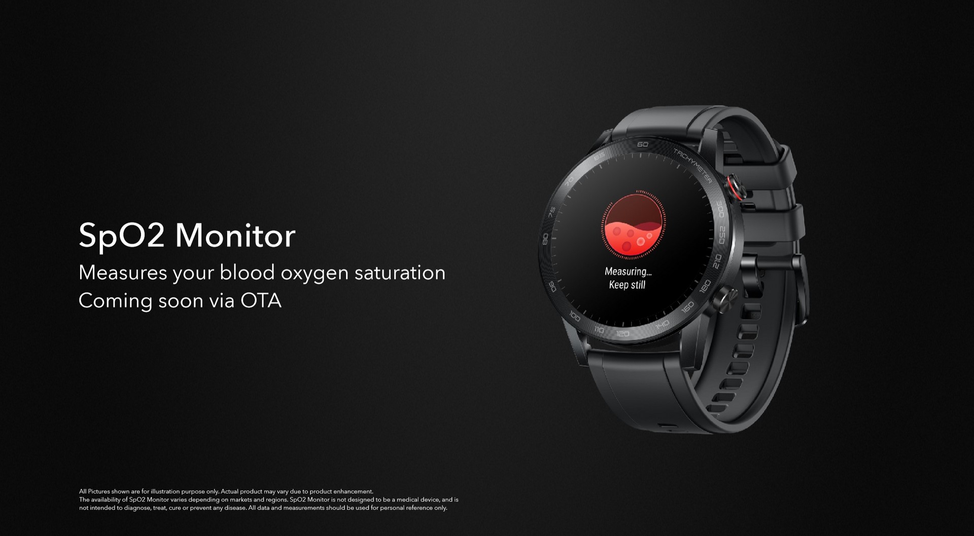 خاصية قياس SpO2 أصبحت متوفرة الآن في ساعة HONOR MagicWatch 2