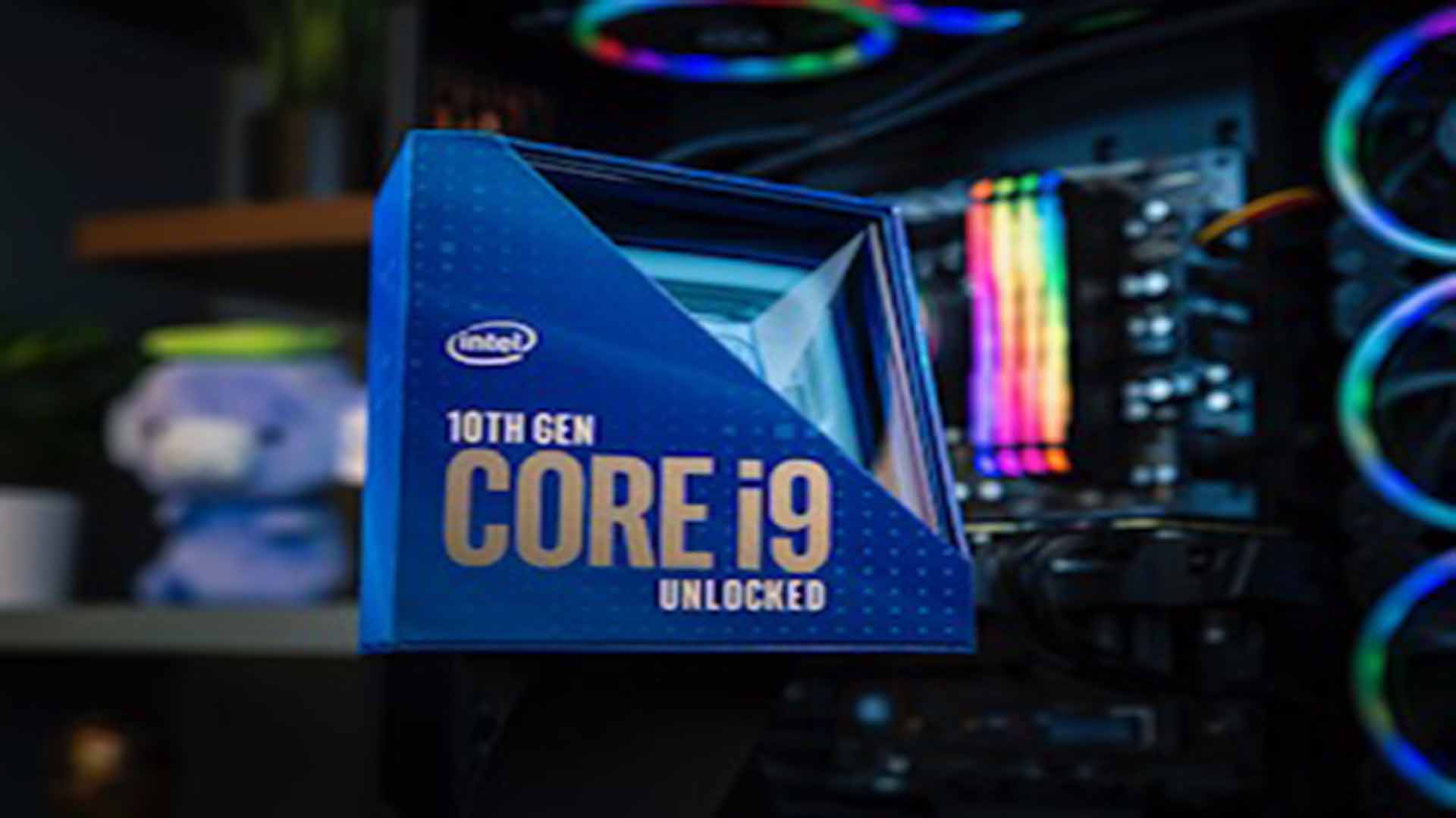 صورة معالج Intel Core i9-10900K يصل إلى 5.4 جيجاهرتز عند كسر سرعته!
