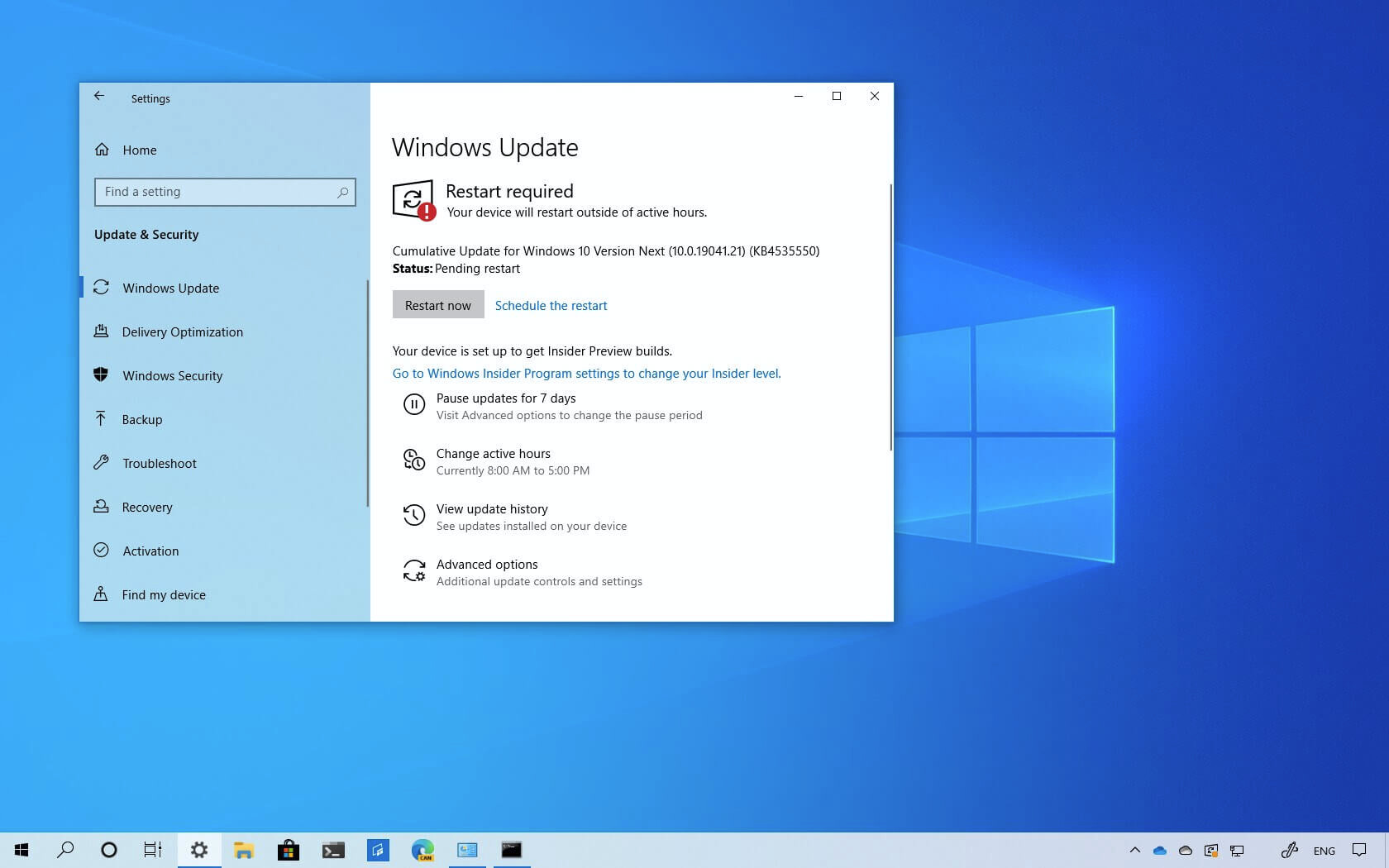 Windows 10 V2004 Microsoft مايكروسوفت ويندوز