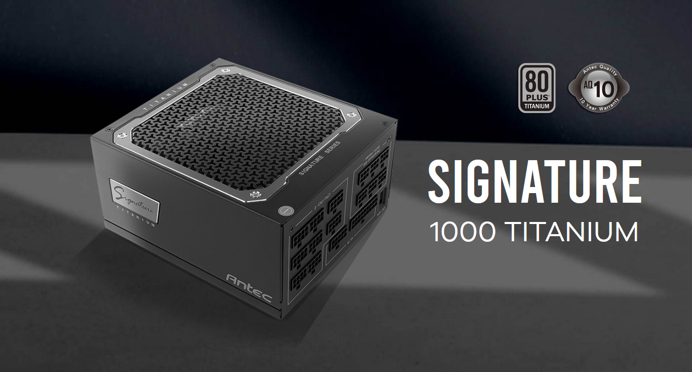 شركة Antec تعلن عن سلسلى مزودات الطاقة Signature Platinum و Titanium
