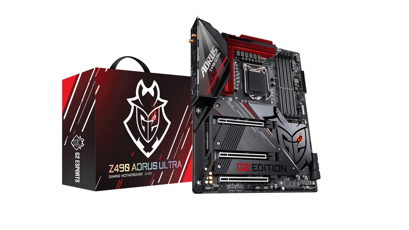 تحالف Aorus و G2 Esports يقدم لنا لوحة Z490 Ultra G2 بأفضل صوتيات!
