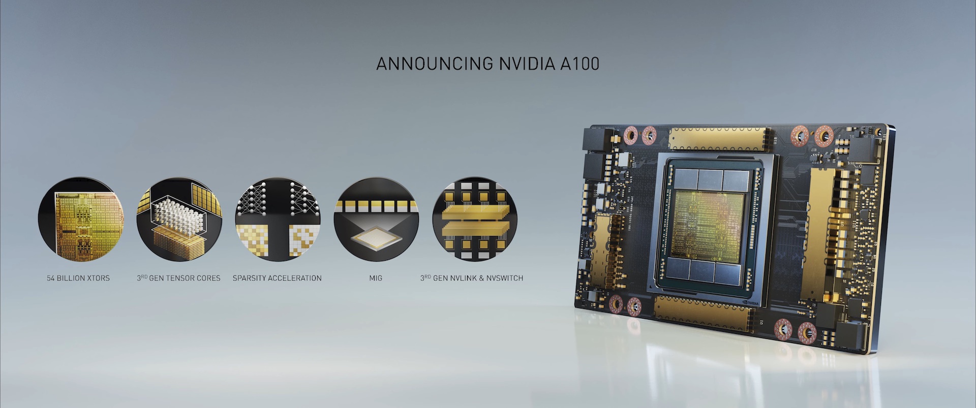 فخر المعالجات الرسومية: A100 من NVIDIA يسحق جميع أشكال المنافسة!