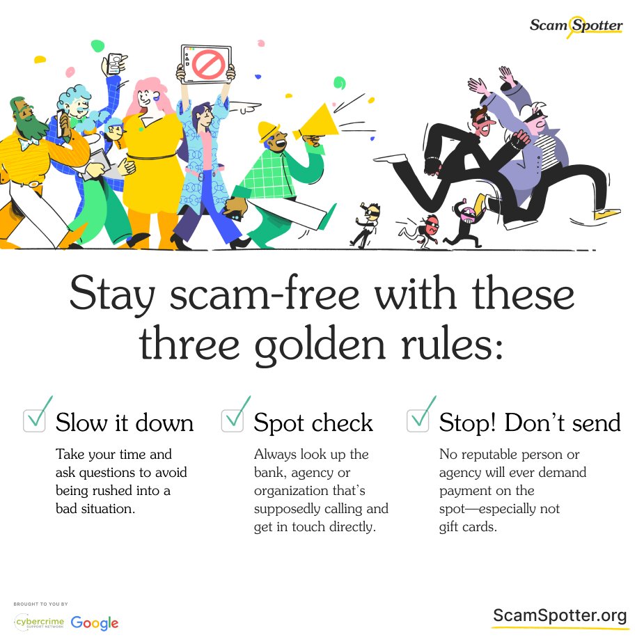 جوجل تطلق موقع Scamspotter للمساعدة في تجنب عمليات الاحتيال!