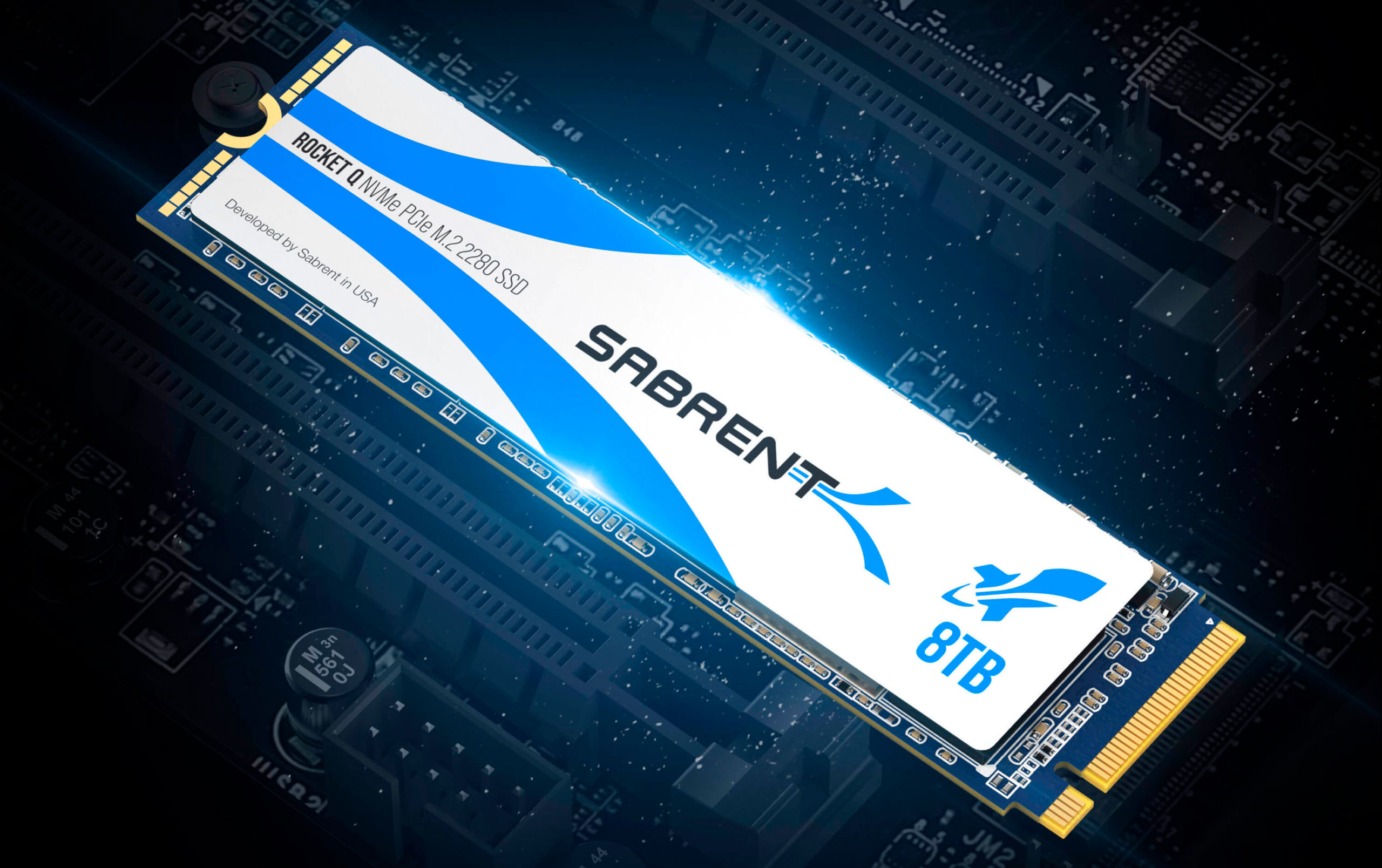 الإعلان عن أول وحدة M.2 SSD بسعة ثمانية تيرابايت من Sabrent!