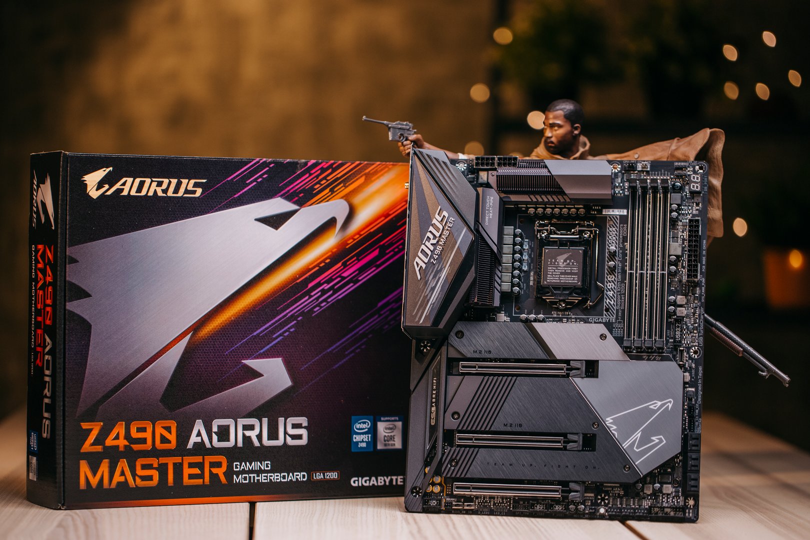 مراجعة اللوحة الأم Z490 Aorus Master