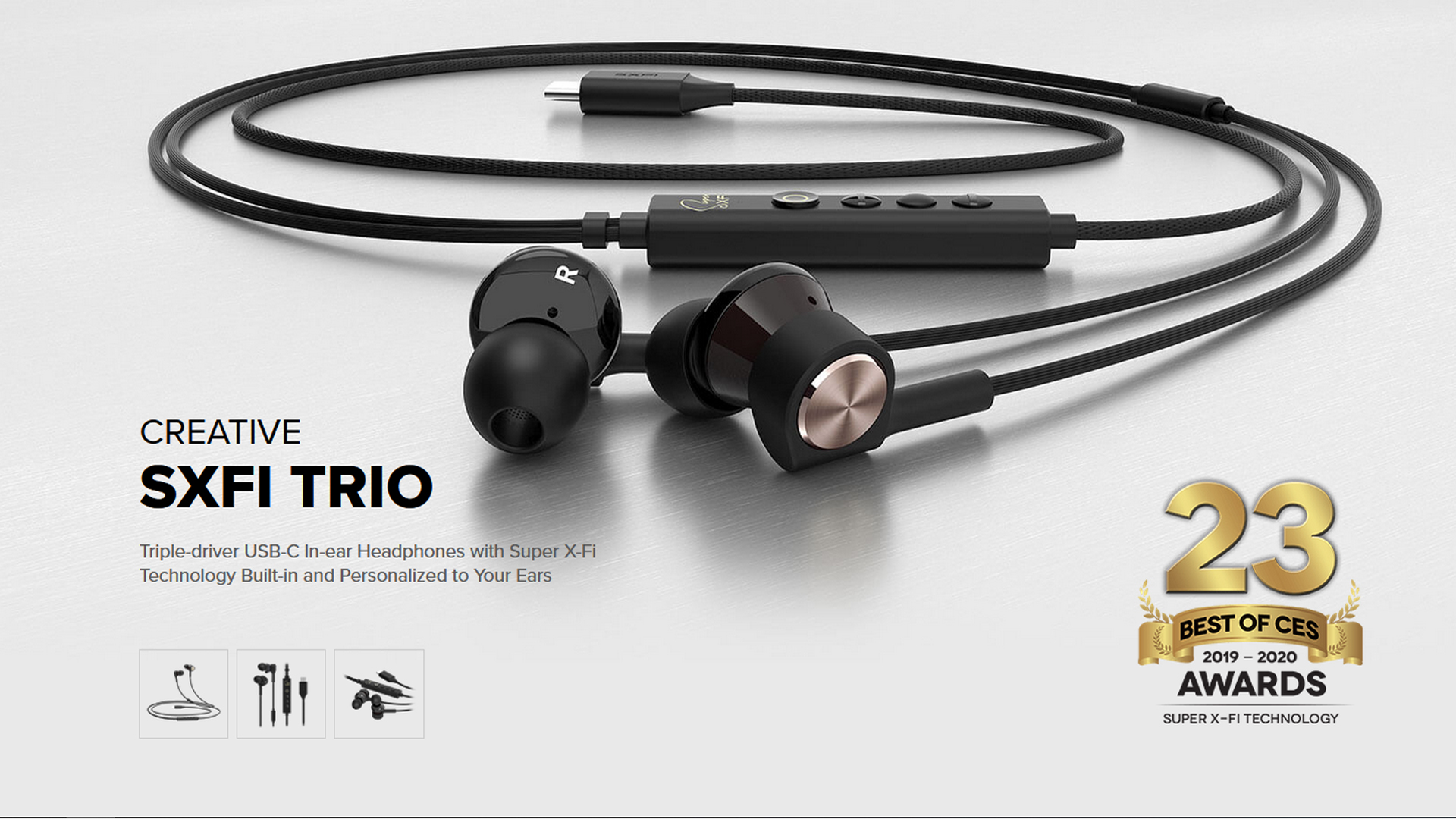 Creative SXFI TRIO USB-C سماعة أُذُنيه جديده بمستوى صوتي يفوق الحد!