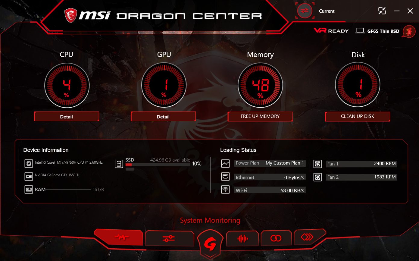 dragon center 2.0 gs63 download