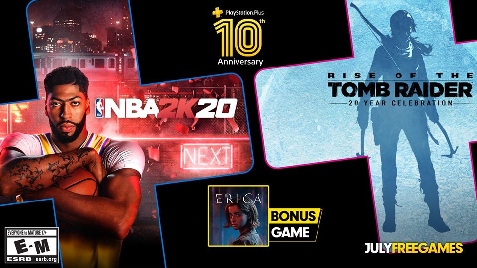 لأول مرة خدمة PS Plus تأتي بثلاثة ألعاب إحتفالاً بمرور 10 سنوات !