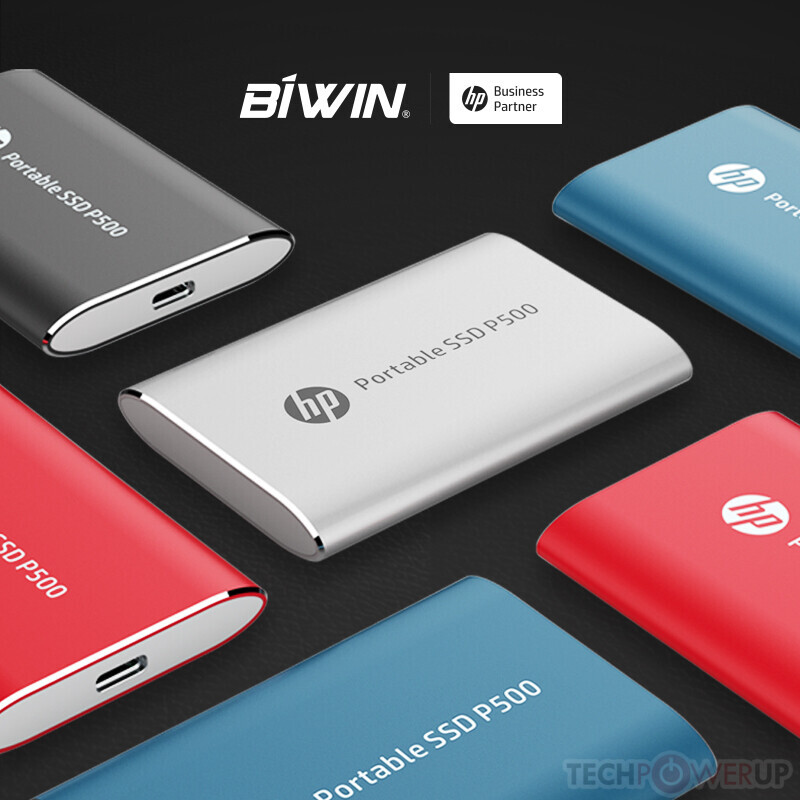 شركة HP تزيح الستار عن وحدة تخزين الحالة الصلبة SSD P500 مع أحجام 1TB HP SSD P500 1TB وحدة تخزين External Storage
