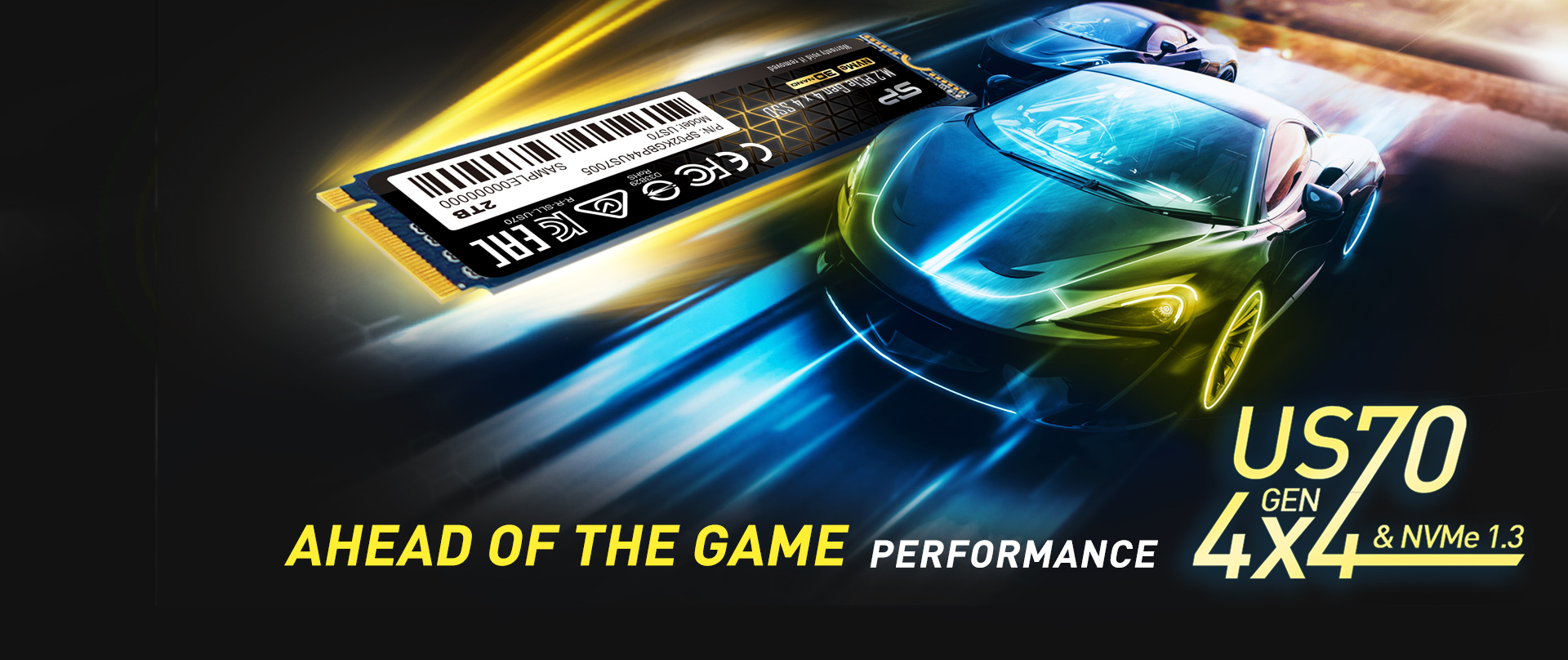 شركة Silicon Power تكشف عن وحدة US70 SSD بواجهة الـ PCIe 4.0!