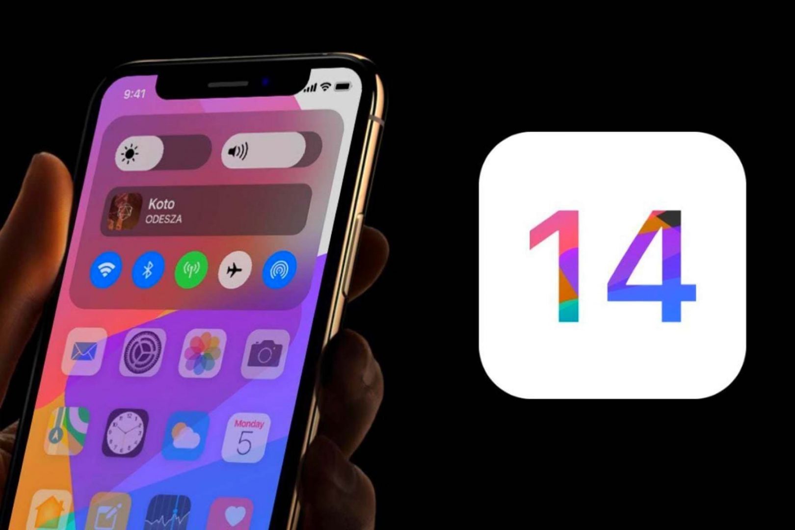 iOS 14 الآيفون