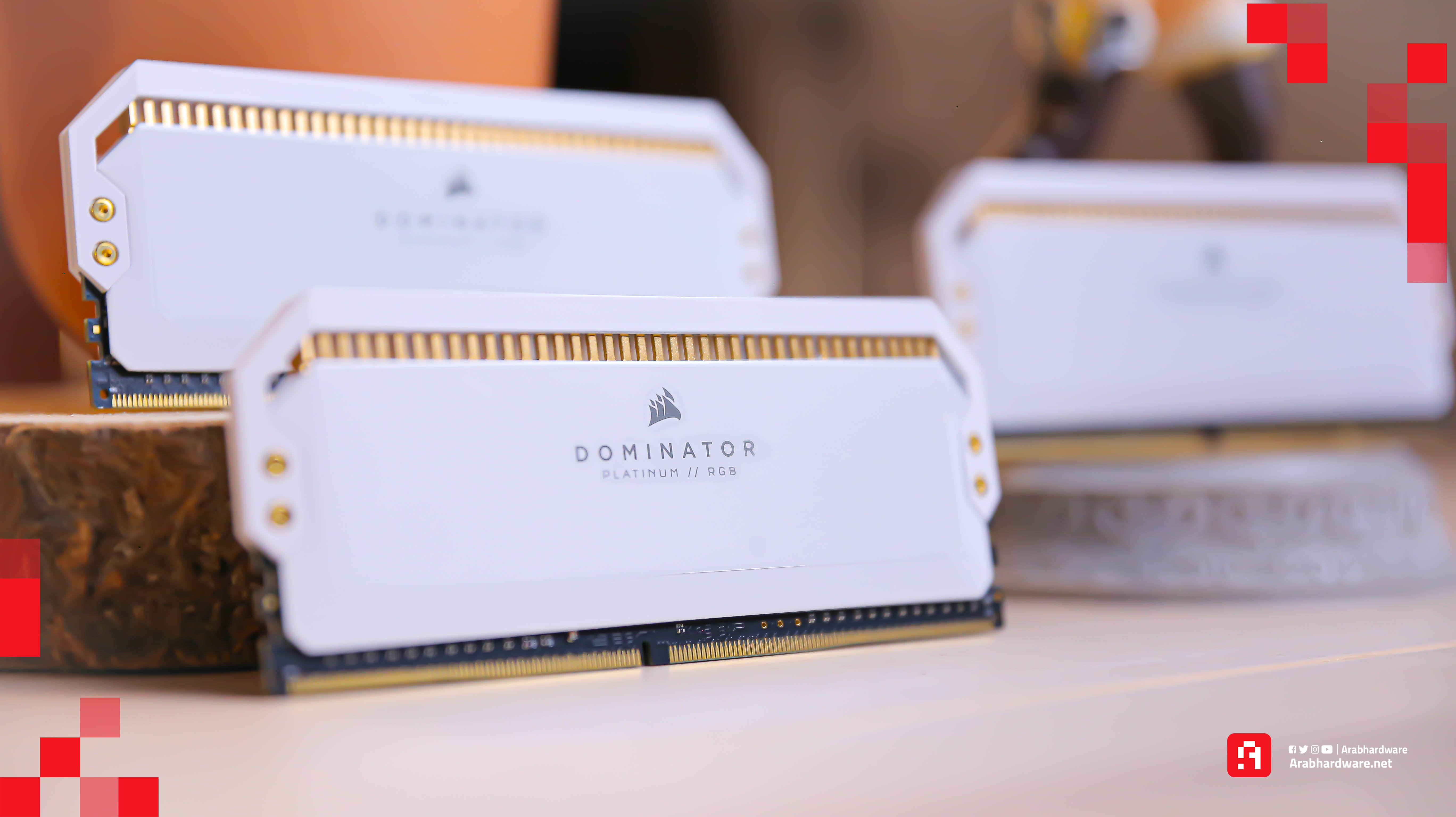 مراجعة ذواكر Corsair Dominator Platinum RGB العشوائية بتردد 3600 Mhz