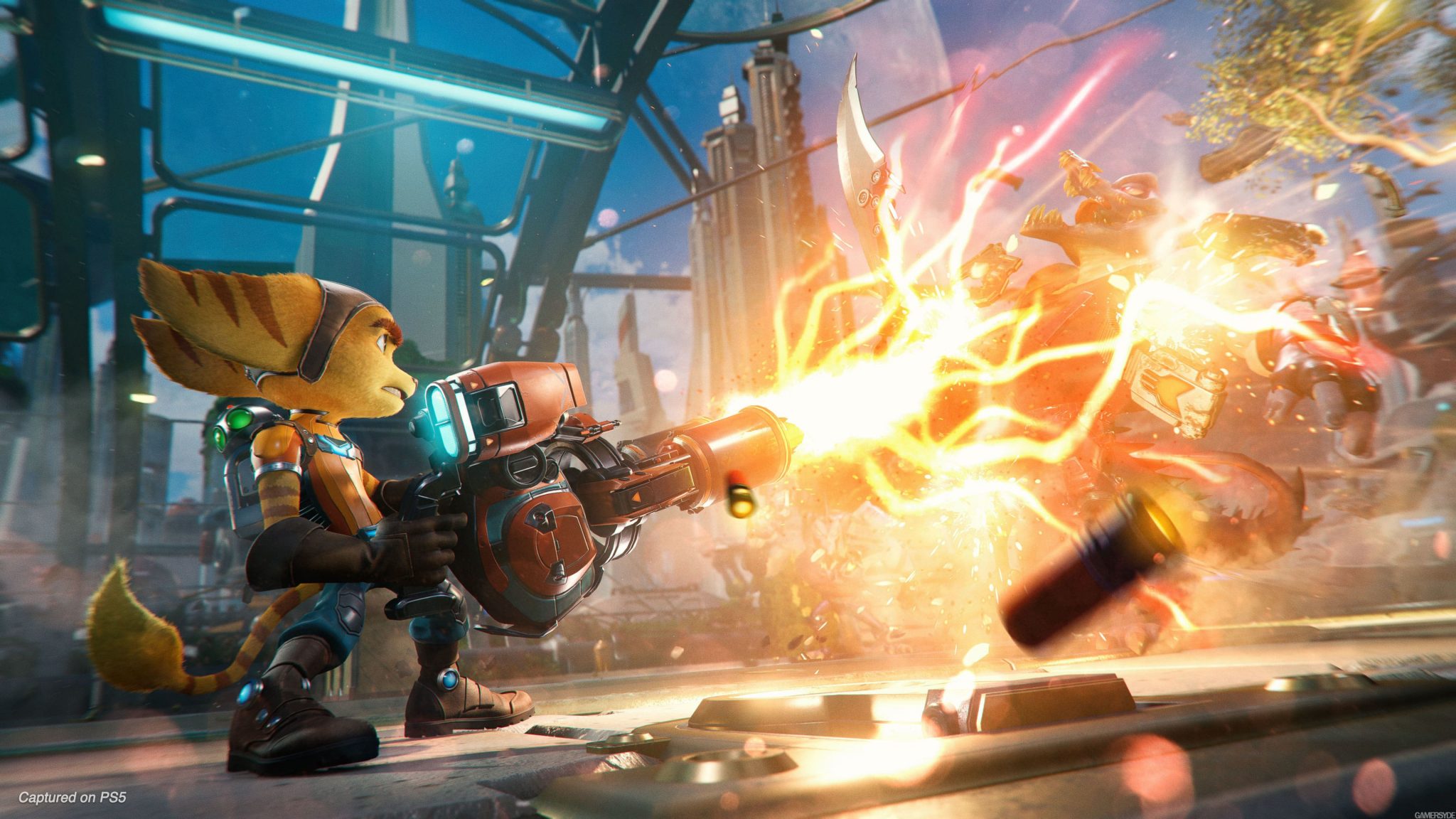 صور جديدة للعبة Ratchet and Clank: Rift Apart تسلط الضوء على Clank PS5 Sony Ratchet and Clank Rift Apart