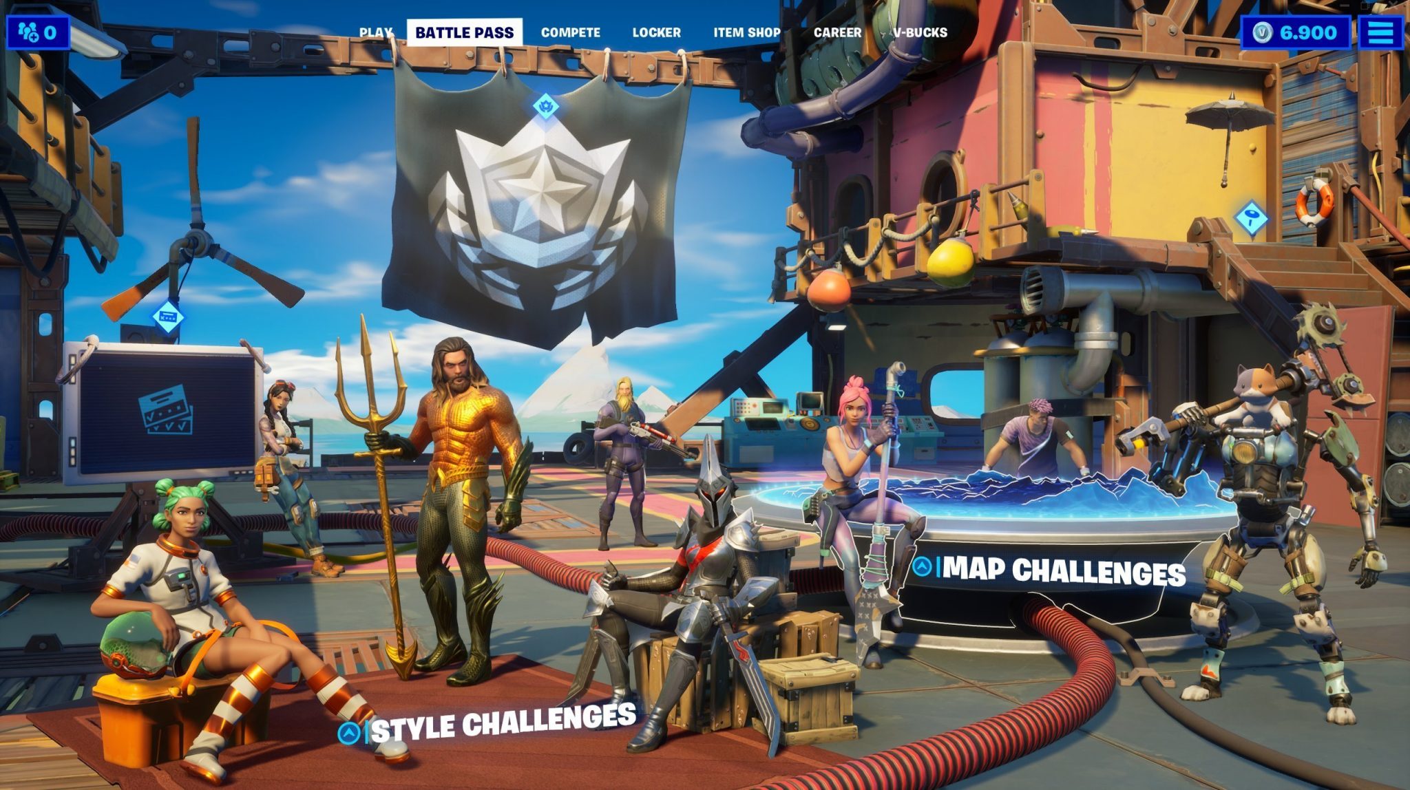 Fortnite Splash Down الموسم الثالث