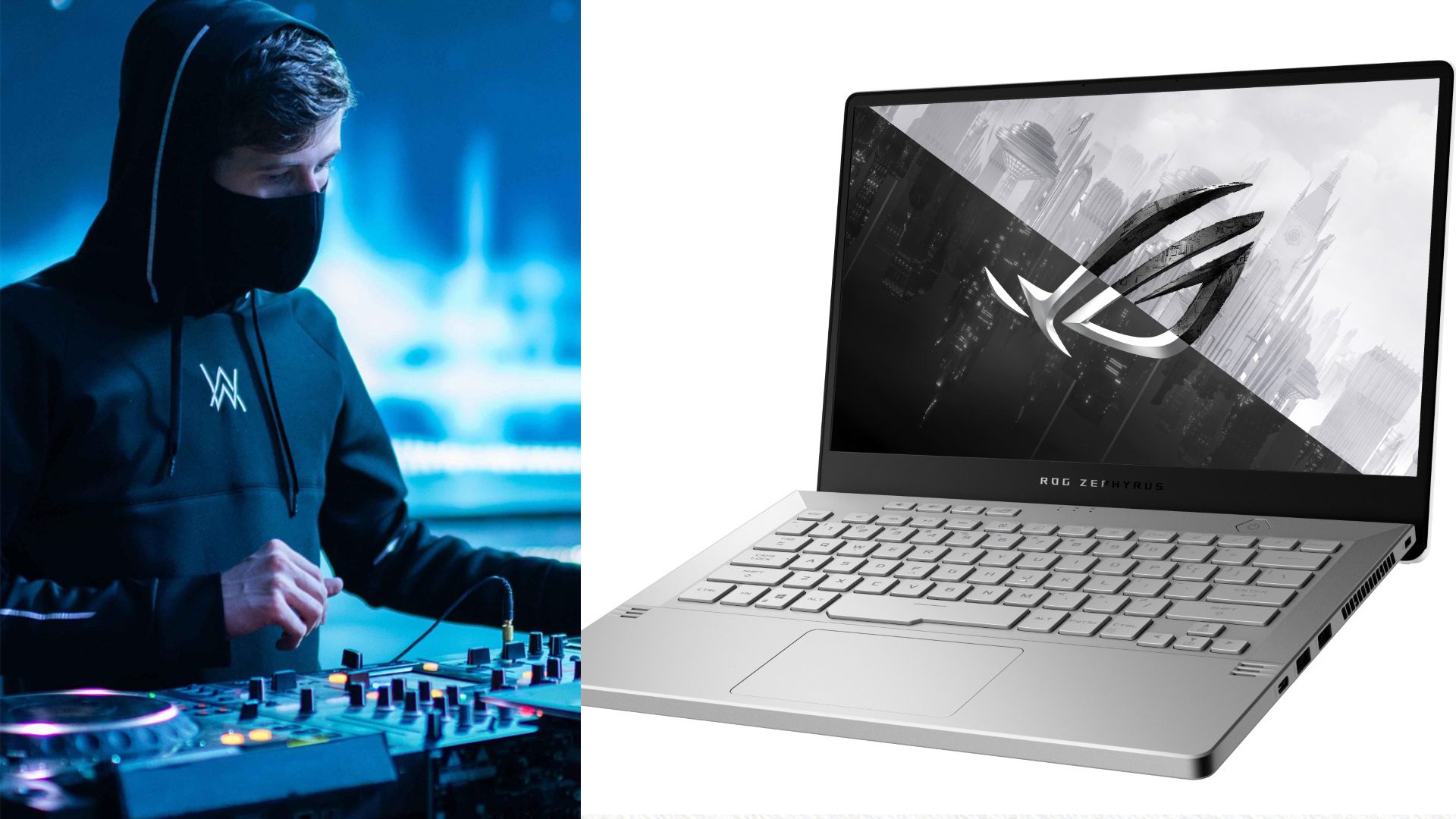 مُنتج مقاطع موسيقى DJ الشهير Alan Walker هو سبب ROG Zephyrus G14