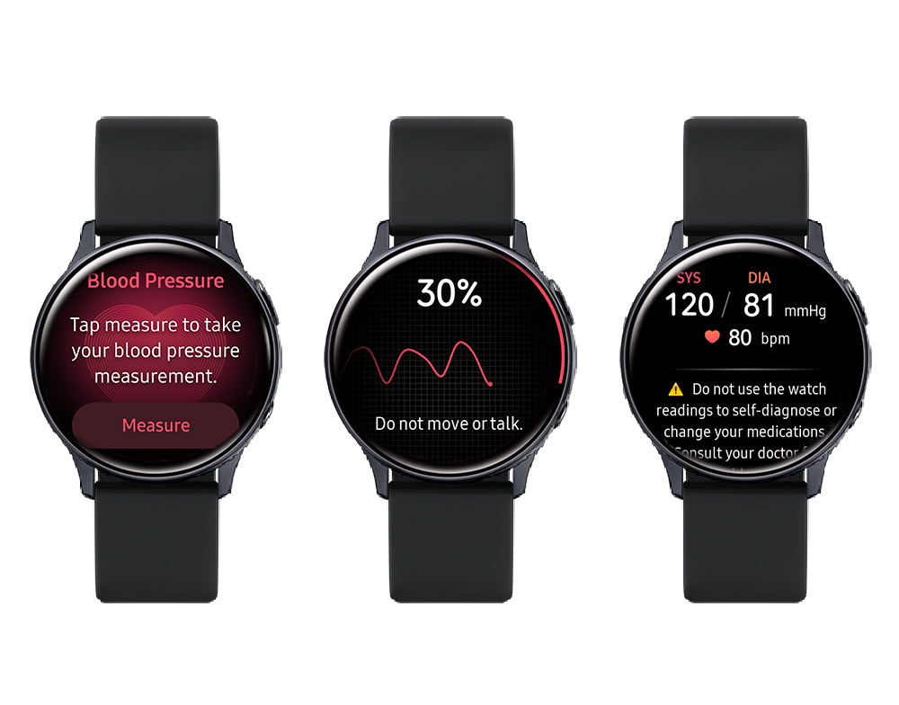 ساعة سامسونج Galaxy Watch Active 2 تحصل على ميزة قياس ضغط الدم!