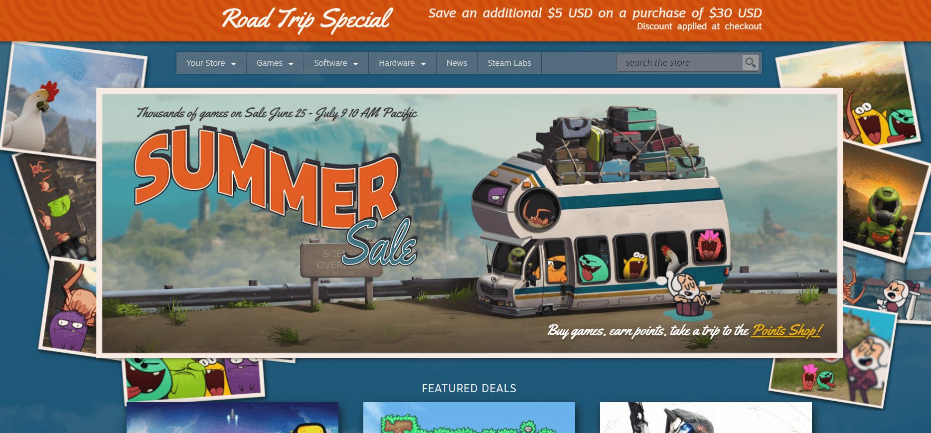 Steam Summer Sale خصومات