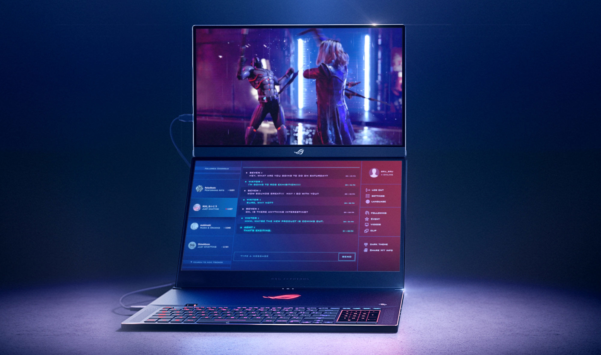 ASUS تُعلن عن الأسعار الخاصة بشاشة ROG Strix XG17AHP المحمولة الجديدة