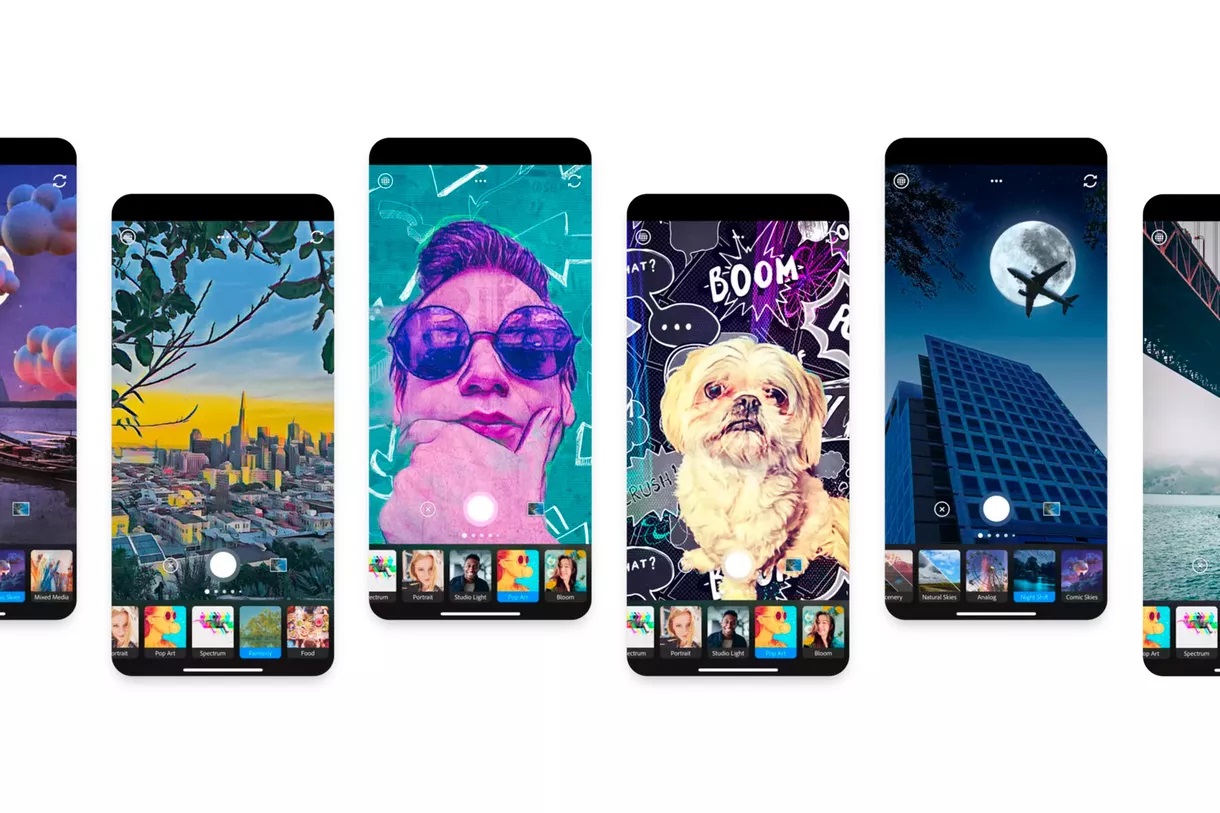 شركة Adobe تُطلق تطبيق Photoshop Camera لالتقاط وتعديل الصور