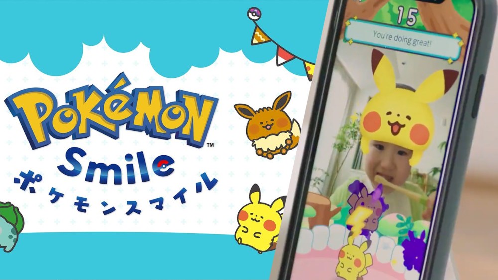 علّم طفلك تنظيف أسنانه بلعبة Pokémon Smile بتقنية الواقع المعزز