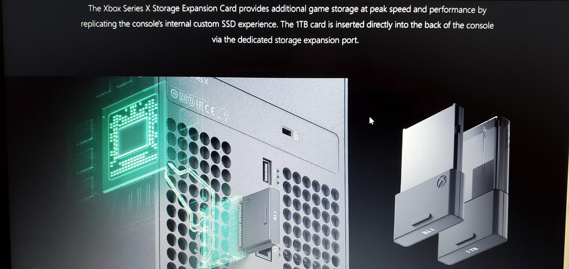 مواصفات Xbox Series X للـ SSD