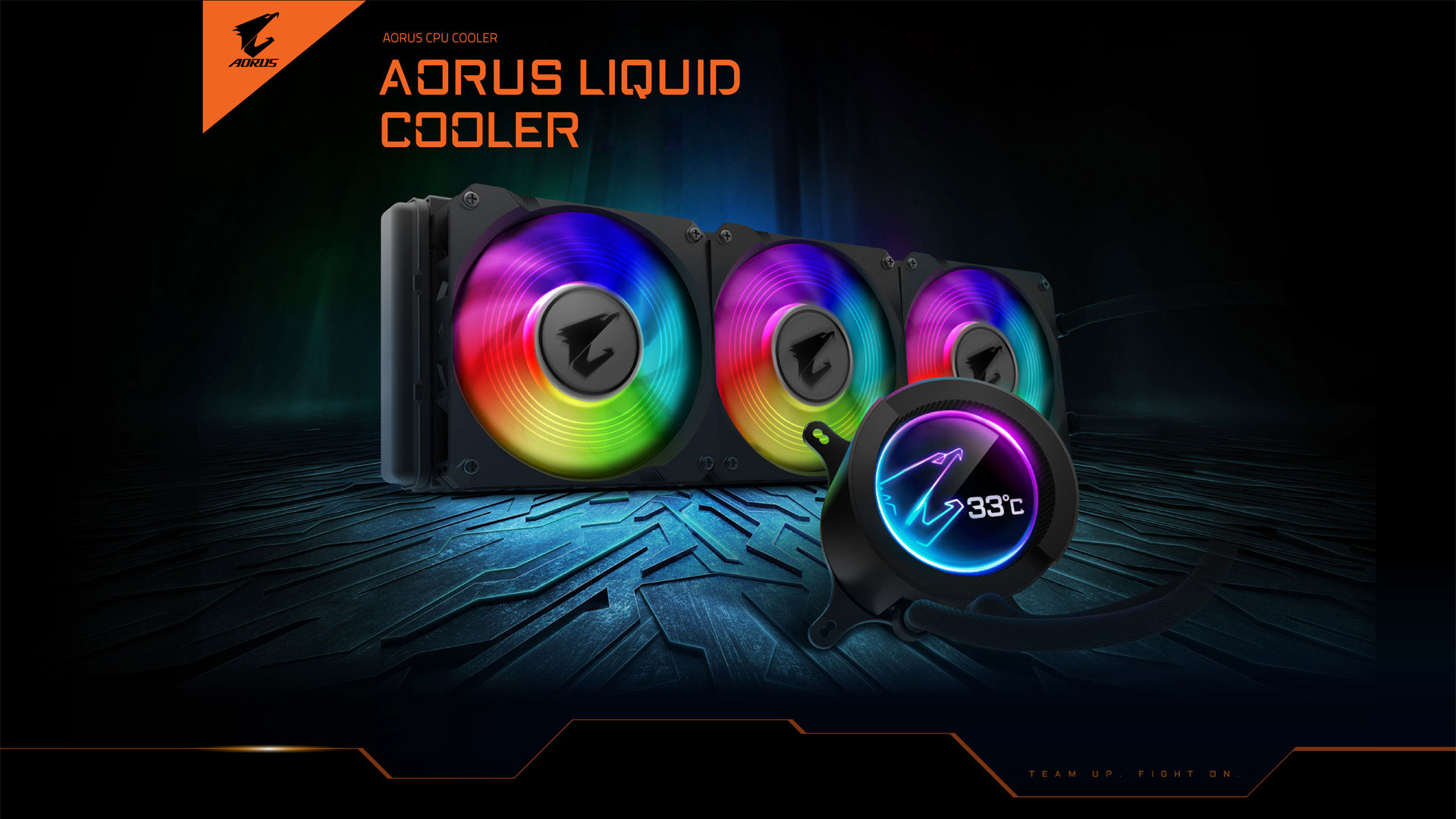 GIGABYTE تحقق إنجاز جديد في عالم صناعة المبردات المائيه بمساعدة AORUS
