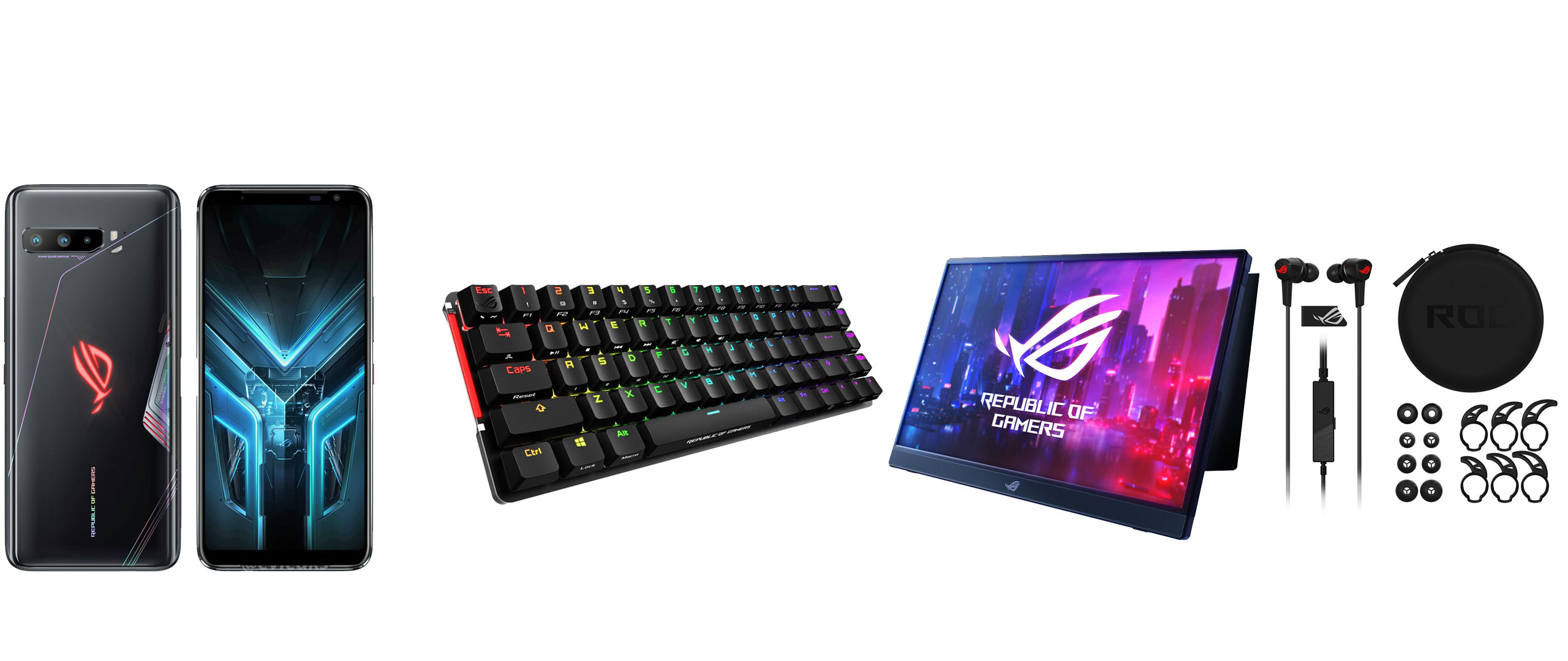 أربعة منتجات من ASUS بحدث Game Changer إشتملت على هاتف ROG Phone 3