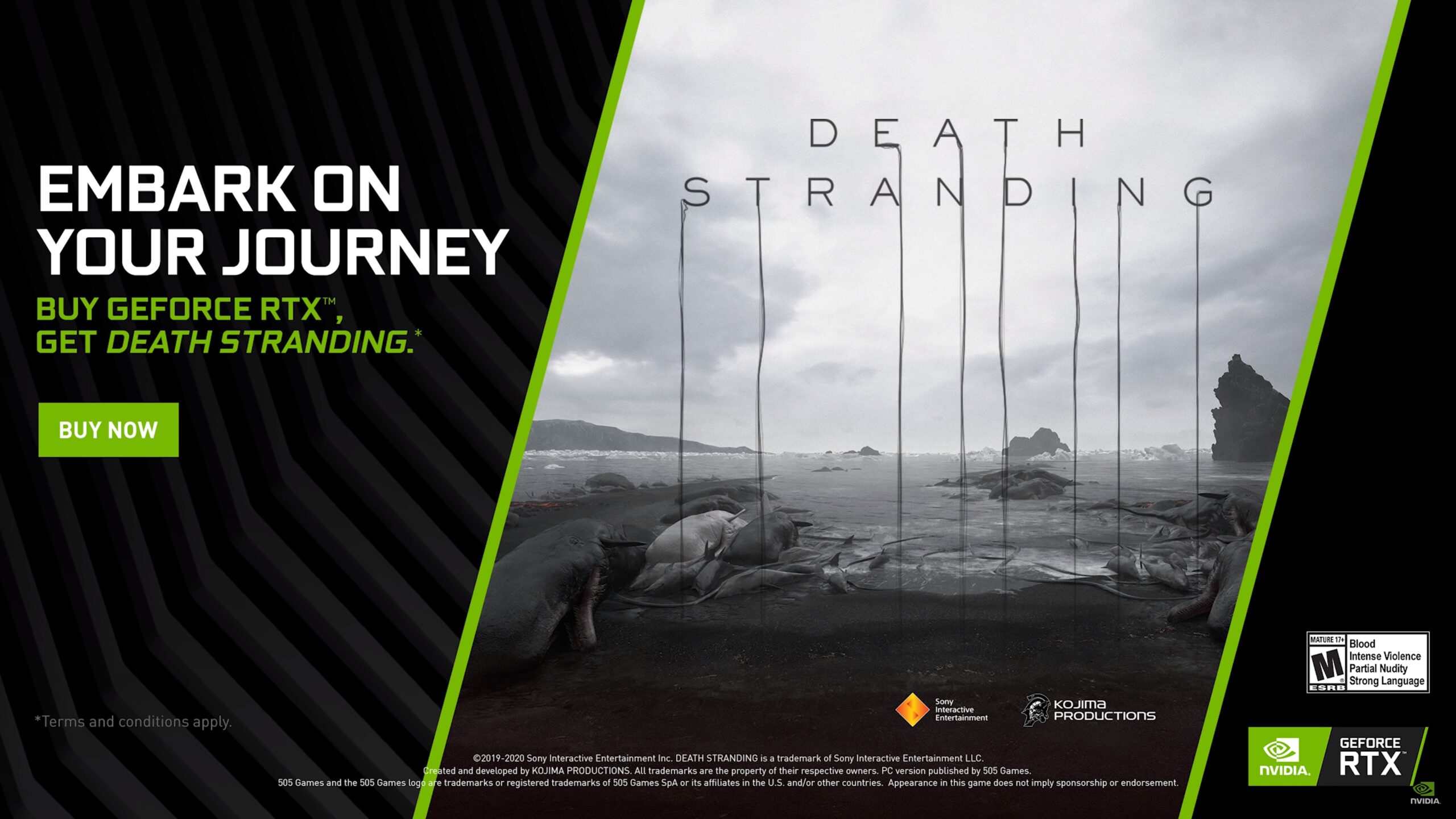 Nvidia تُضمّن لعبة Death Stranding عند شرائك أي منتج من عائلة RTX