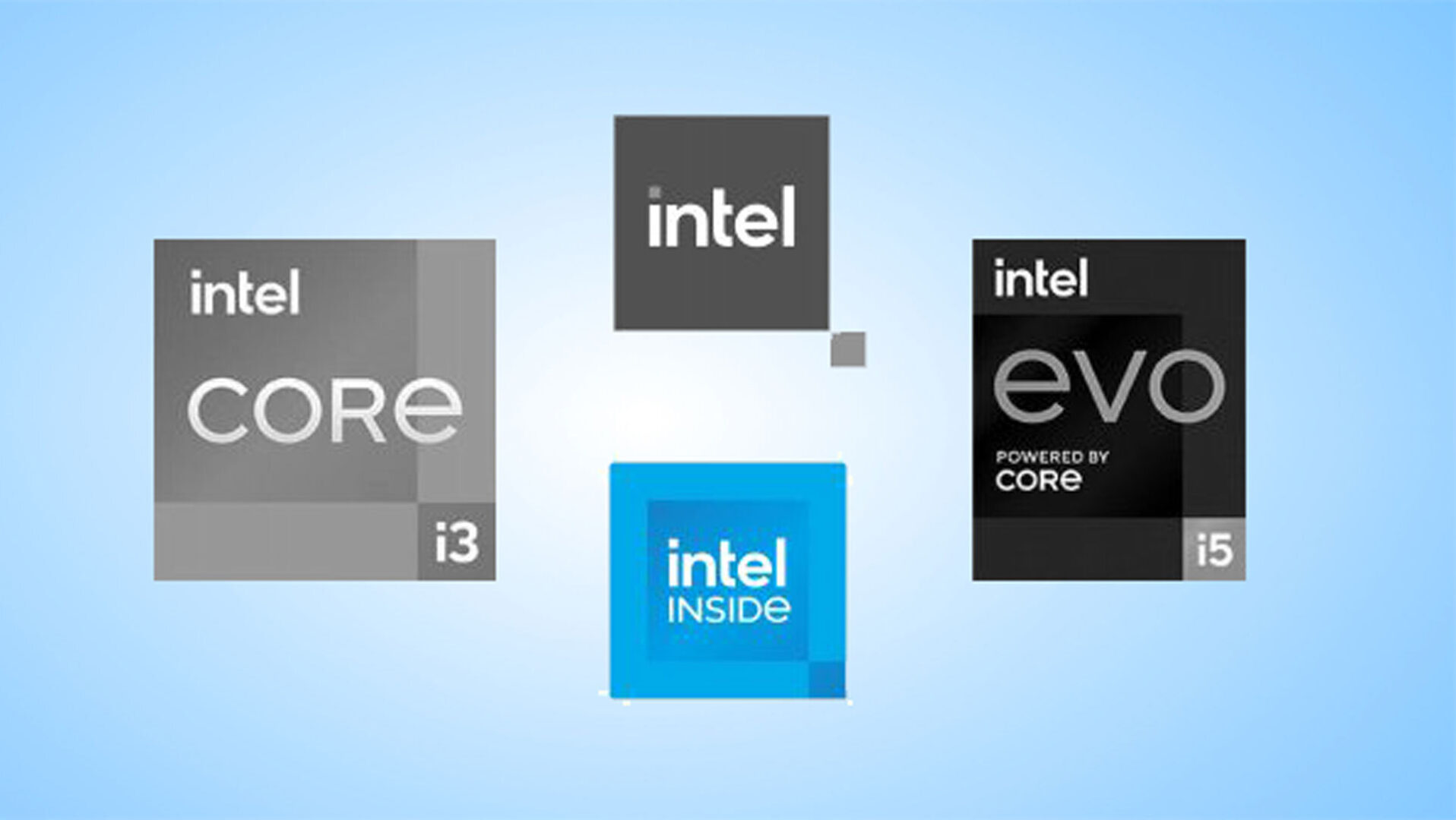 Intel New Logos