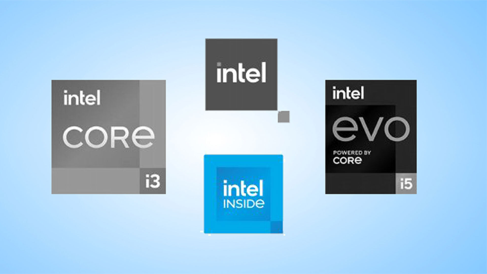 تسريب علامات Intel التجارية الجديدة لمعالجاتها القادمة!