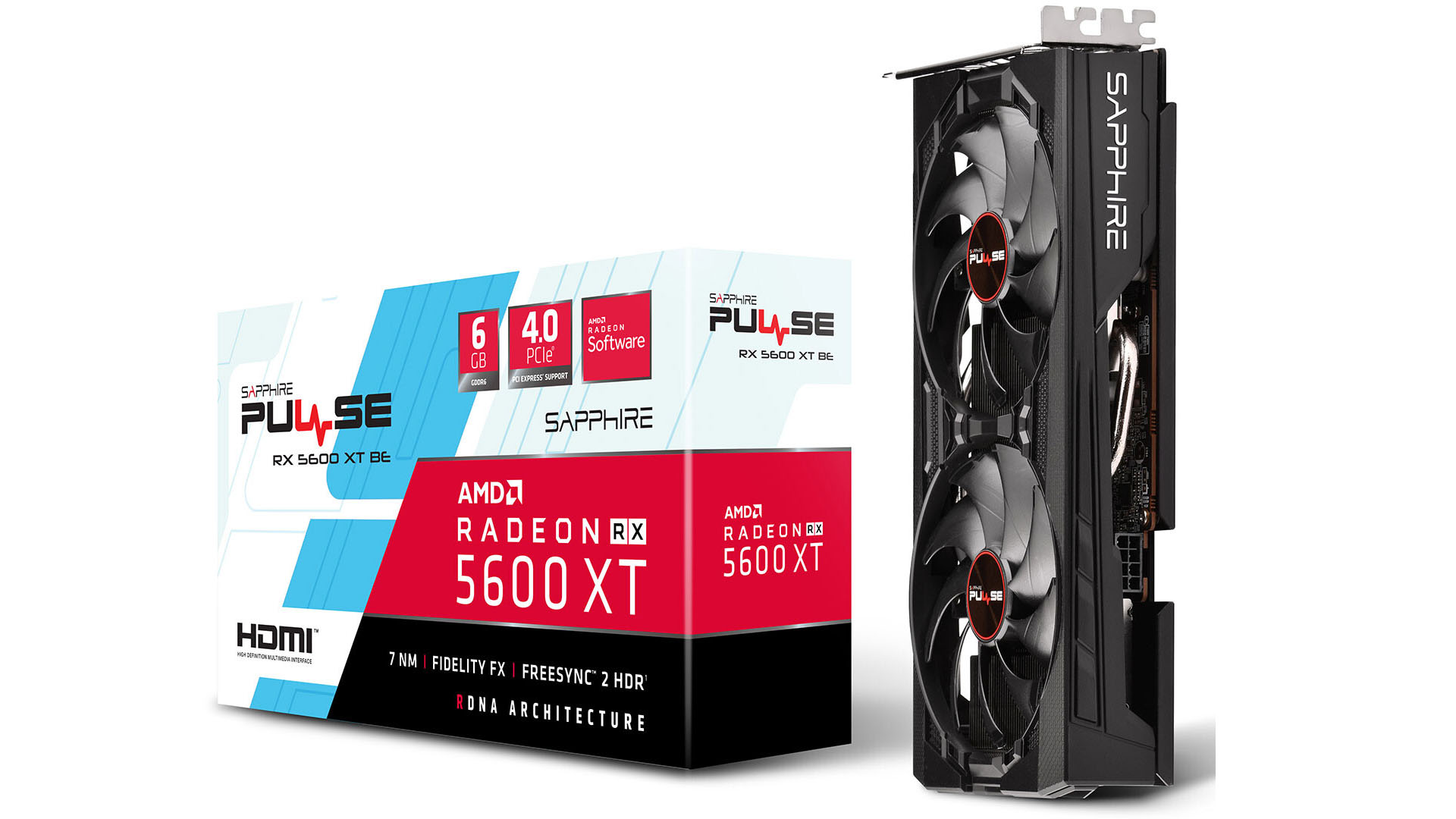 Sapphire تُقدم بطاقة الرسوميات RX 5600 XT BE بحجم أصغر وسعر أقل