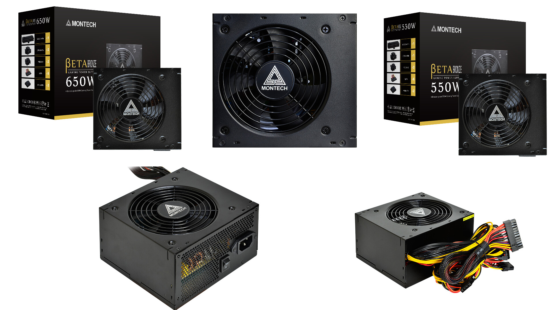 سلسله جديده من مزودات Beta Series 80 Plus Bronze بإستطاعة 550W & 650W