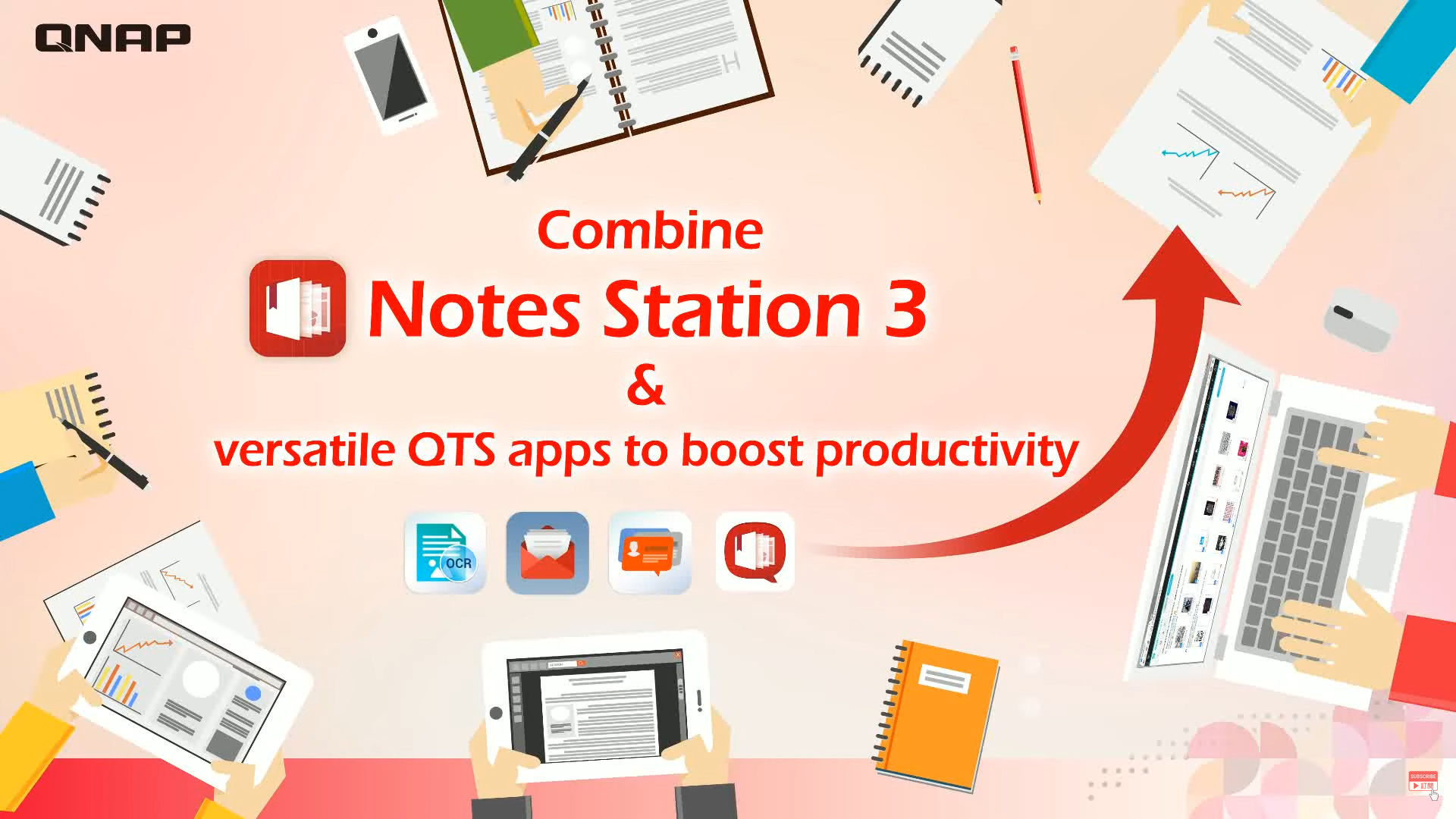 QNAP Note Station 3 & Qnote3 لتعزيز العمل وتدوين الملاحظات الجماعيه