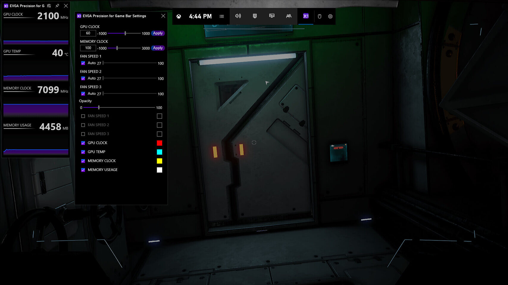 EVGA Precision for Game Bar