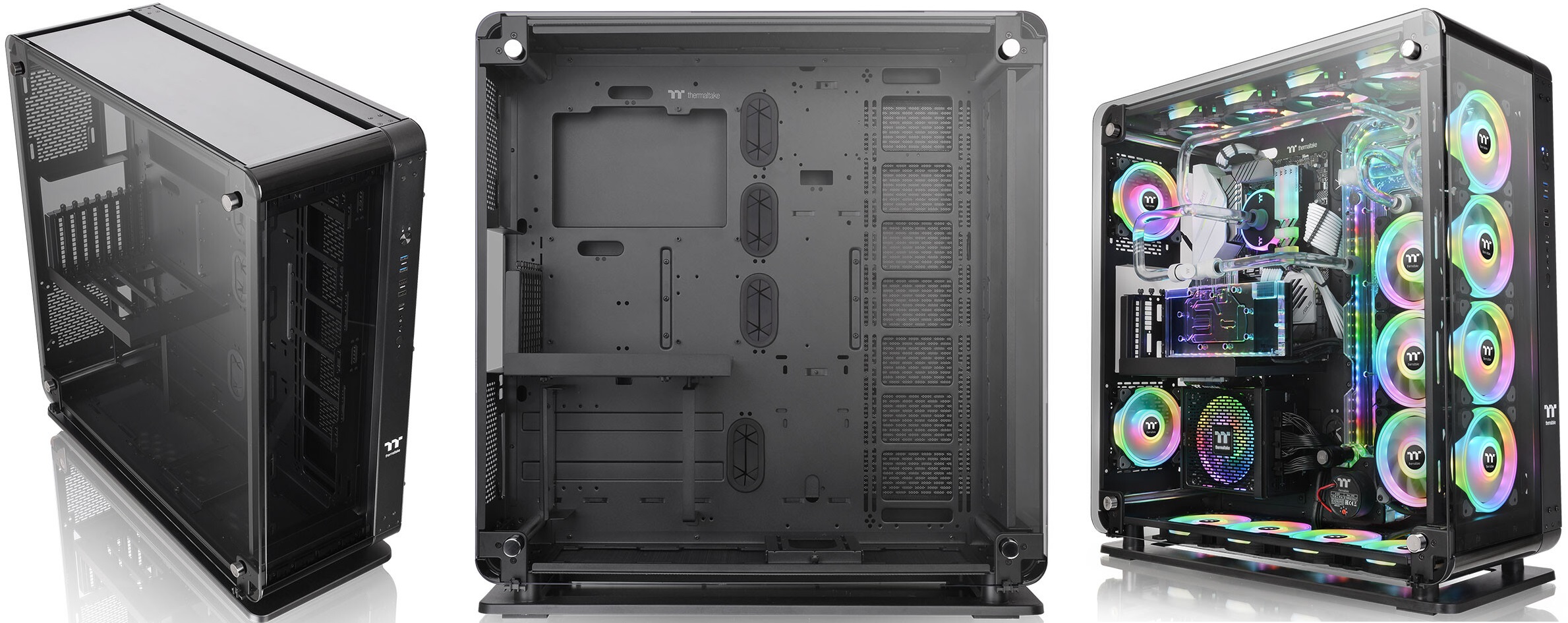 Thermaltake تستعرض كيس Core P8 TG الجديدة مع قدرة عالية على التعديل