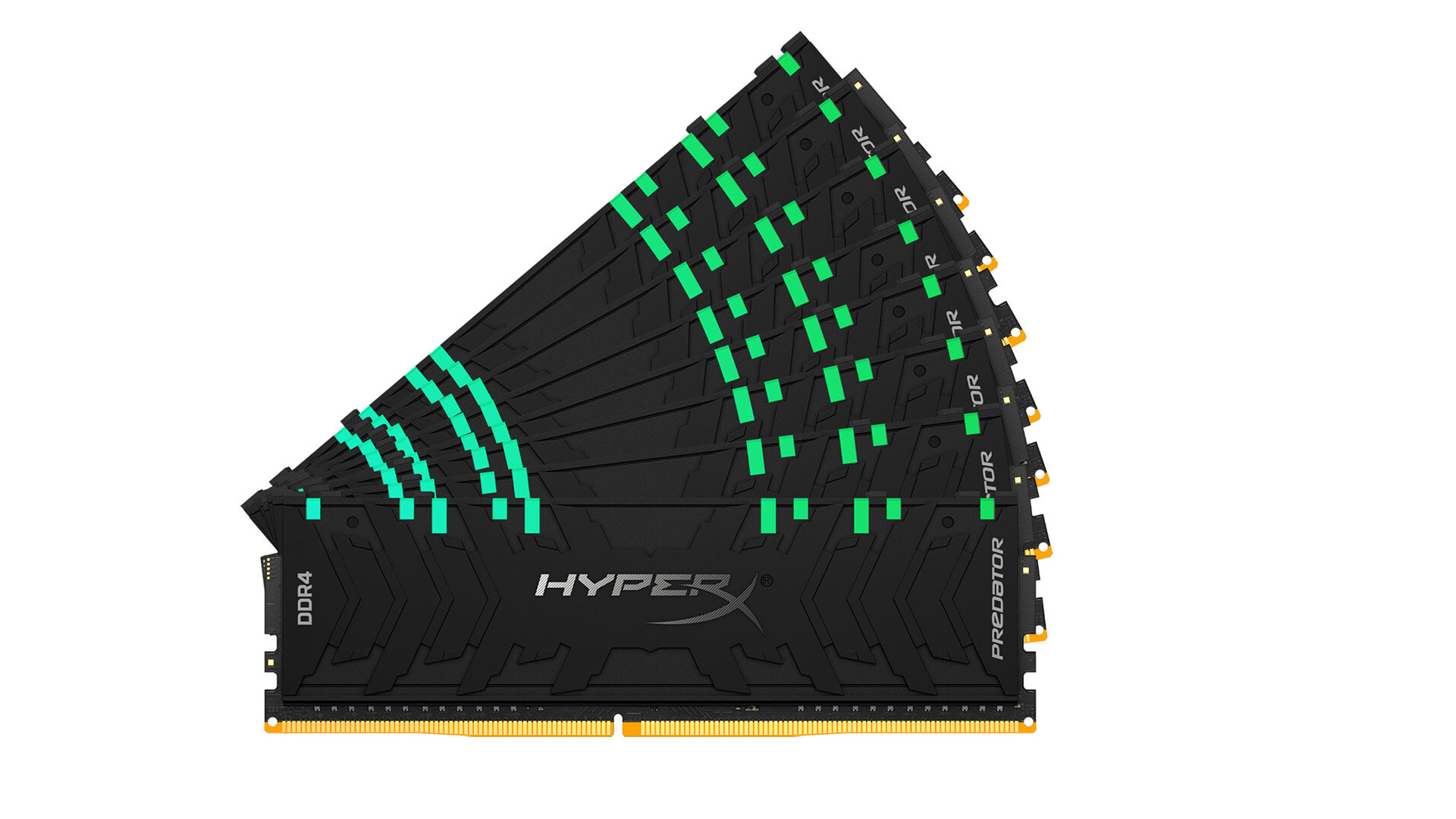 HyperX تعزز من حجم حزمة ذواكر Predator/FURY DDR4 RGB