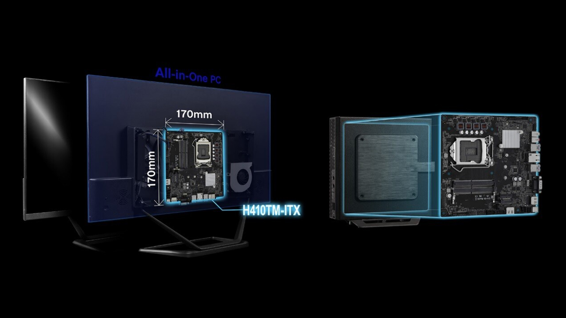 ASRock تُعلن عن لوحتان أُم صغيرة الحجم B460TM-ITX & H410TM-ITX