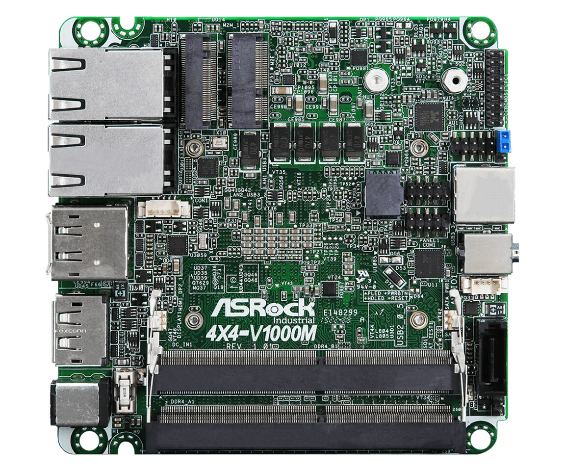 شركة ASRock كمبيوتر مُدمج كمبيوتر 4X4-V2000 كمبيوتر AIO مع معالج AMD Ryzen