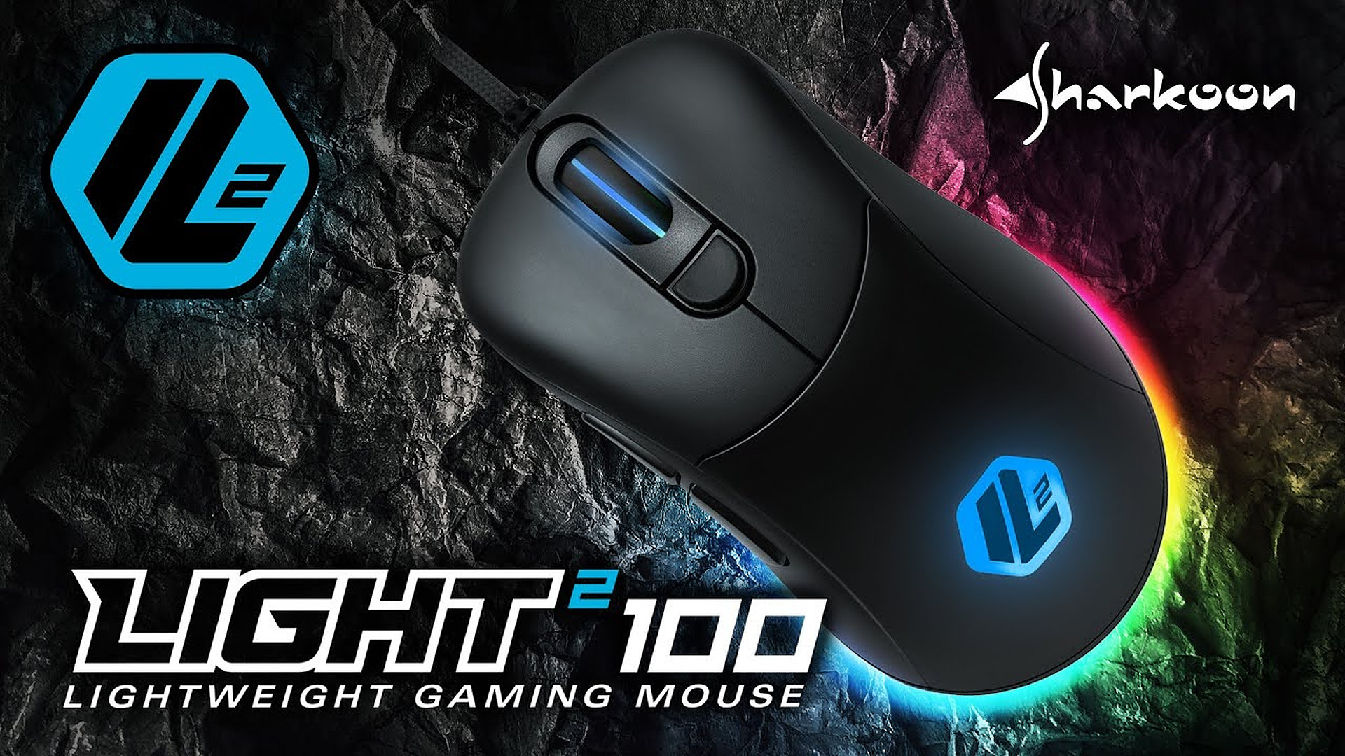Sharkoon تعلن عن فأرة الألعاب Light² 100 للاعبين ، مع إضاءة RGB