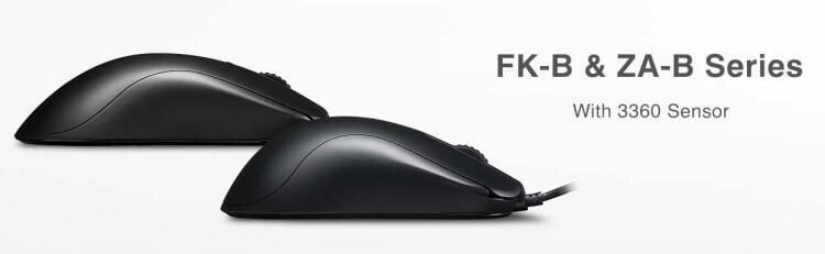 BenQ تعلن عن سلسلة ماوسات ZOWIE FK-B & ZA-B المحدثة