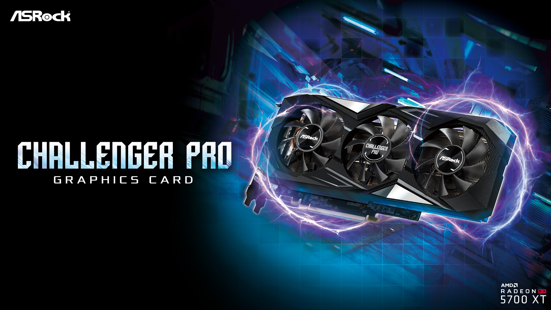شركة ASRock تطلق بطاقة RX 5700XT Challenger Pro OC بمشتت عملاق!